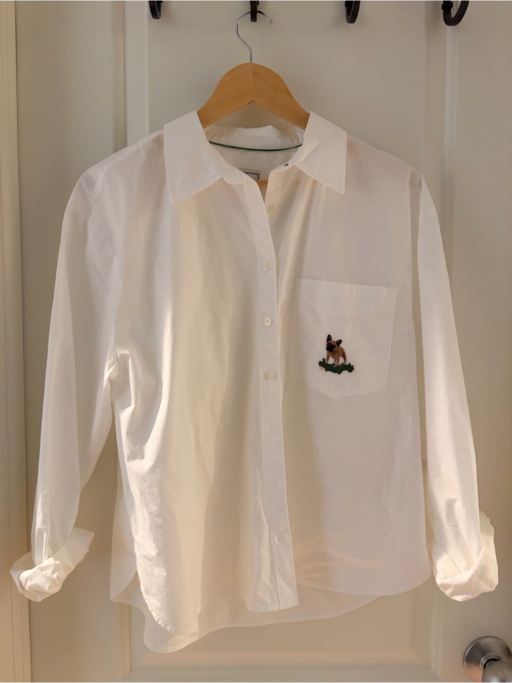 Anthropologie The Shrunken Bennet Buttondown Shirt by Maeve - Picture 3 of 6
